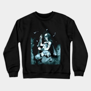 Samurai woman Crewneck Sweatshirt